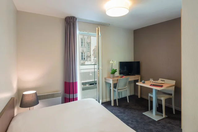 Studio Double 2 Max، Appart City Classic Nantes Quais de Loire 7/10