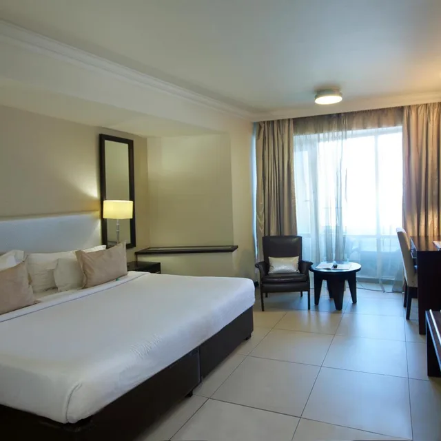 Deluxe, Double or Twin Bed, Sea Front, Blue Waters Hotel 2/4