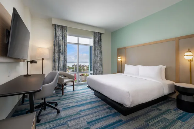 غرفة بسرير كينج لذوي الإعاقة، Fairfield Inn & Suites by Marriott Pensacola Beach 1/4