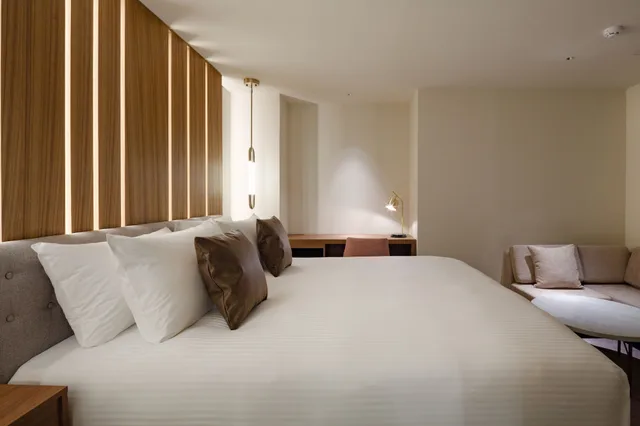 غرفة قياسية بسرير كينج لغير المدخنين، The OneFive Villa Fukuoka 2/6