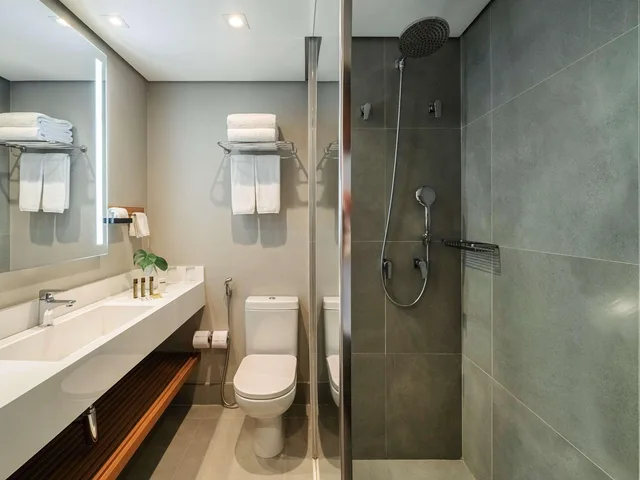 غرفة ديلوكس بسرير مزدوج، Grand Mercure SP Itaim Bibi 6/9