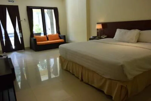 غرفة ديلوكس بسرير كينج، Radha Bali Hotel 7/10