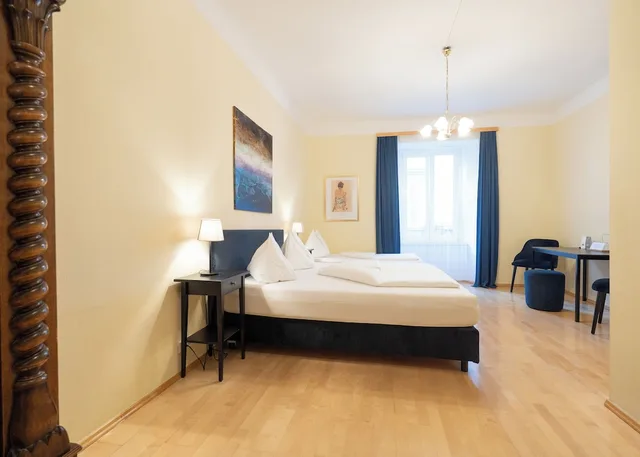 غرفة سوبيريور ثلاثية بسرير مزدوج وسرير فردي، Hotel Mariahilf 6/10