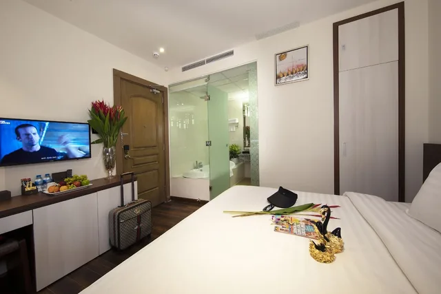 غرفة ديلوكس بسرير كوين، Blue Diamond Luxury Hotel 1/4