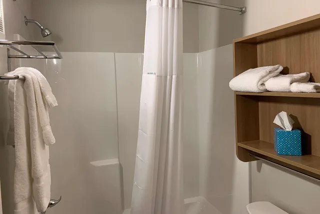 Room, Queen Bed, Microtel Inn & Suites by Wyndham Woodland Park 4/4