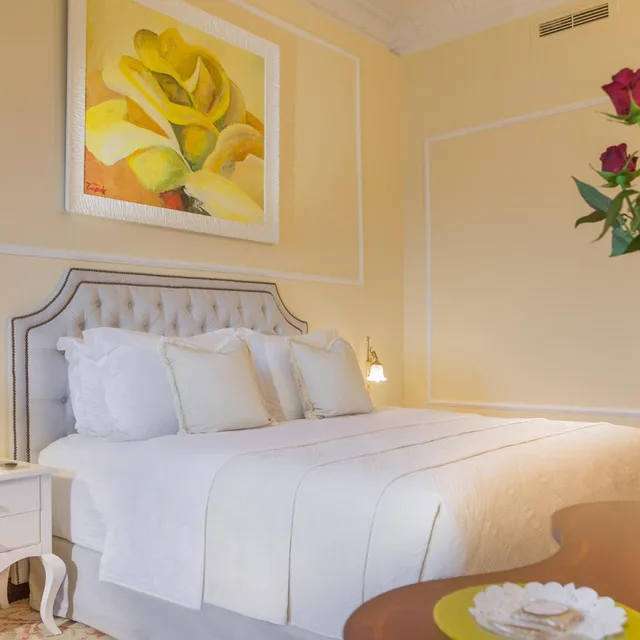 غرفة كلاسيكية بإطلالة على الحديقة، Grande Albergo Delle Rose 1/1