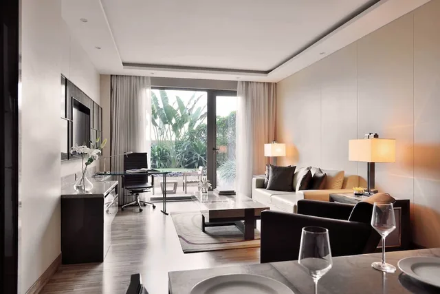 جناح ديلوكس بغرفة نوم واحدة، Jw Marriott Hotel Mumbai Sahar 6/9