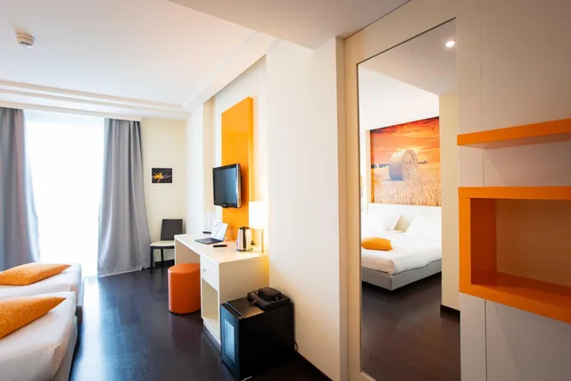 غرفة قياسية بسريرين منفصلين، AN Hotel Milano Melegnano 3/3