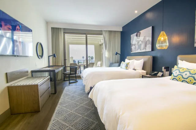 Plus, Deluxe, 2 Queen Beds, Ocean View، Torre Lucerna Hotel Ensenada 1/3