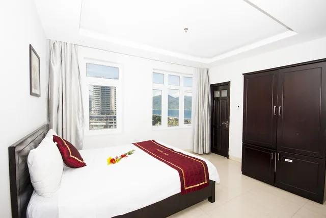 غرفة عائلية بسريرين مزدوجين بإطلالة على البحر، Misa Hotel 1/10