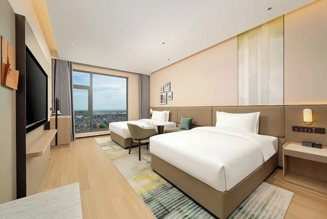 غرفة قياسية بسرير فردي، Holiday Inn Qidong Lvsi Port by IHG 3/6