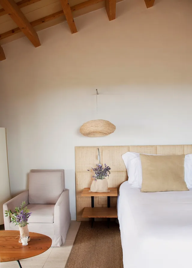 غرفة بسرير كينج بإطلالة على الحديقة، Hotel Torralbenc 5/9