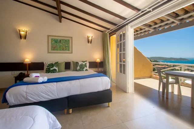 غرفة رباعية بإطلالة على البحر، Pousada Villa Mercedes 1/7