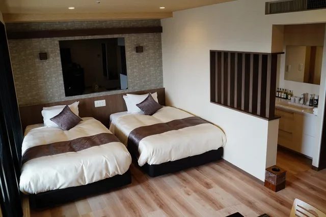 Japanese Western, Deluxe, Outdoor Bath، LiVEMAX Resort Kaga-Yamashiro 1/5