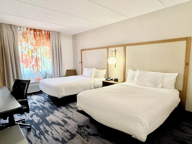 استوديو بسريرين كوين مع أريكة، Fairfield Inn And Suites Knoxville East 1/10