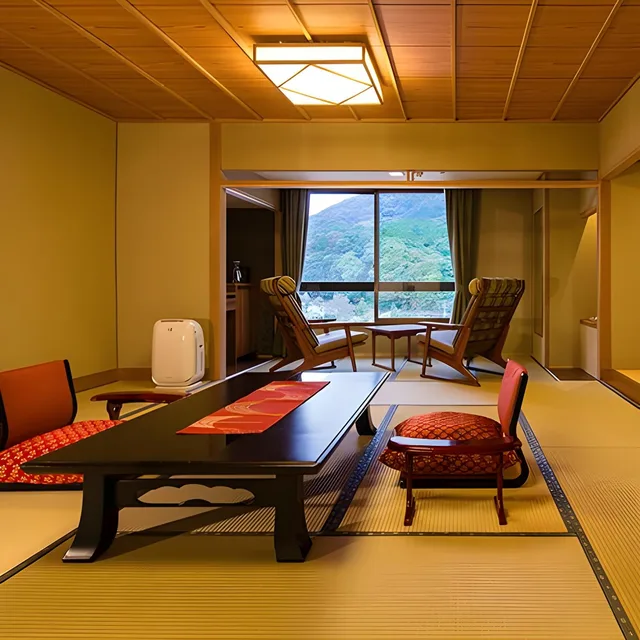 غرفة يابانية قياسية بأرضية تاتامي، Yumoto Konpira Onsen Hananoyu 1/1