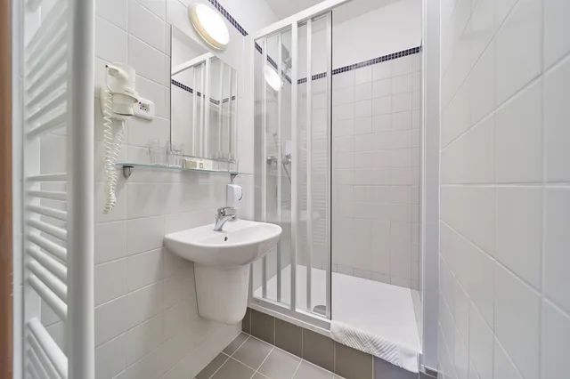 شقة بسرير مزدوج وسريرين منفصلين بغرفتي نوم، Apartmány Firn 9/10