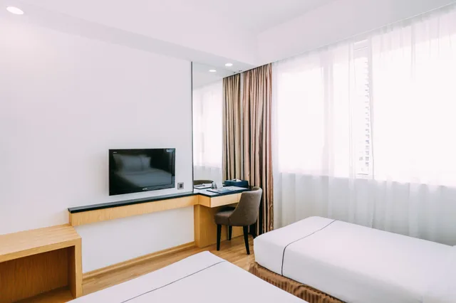 غرفة ديلوكس بسريرين منفصلين، Hotel Granada Johor Bahru 3/5