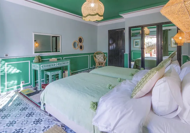 غرفة بريميوم بسرير مزدوج، Maison Daouia 2/3