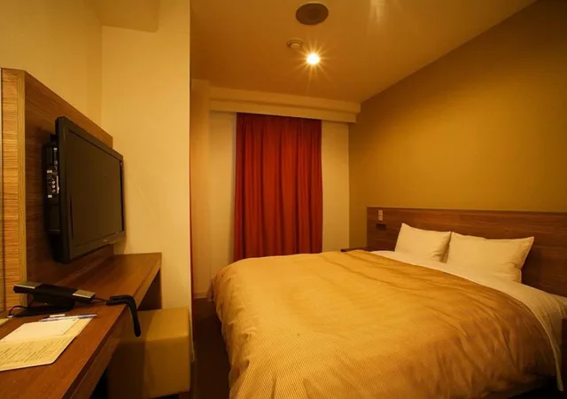 غرفة ركنية بسرير كوين، Hotel Sorriso Hamamatsu 1/3