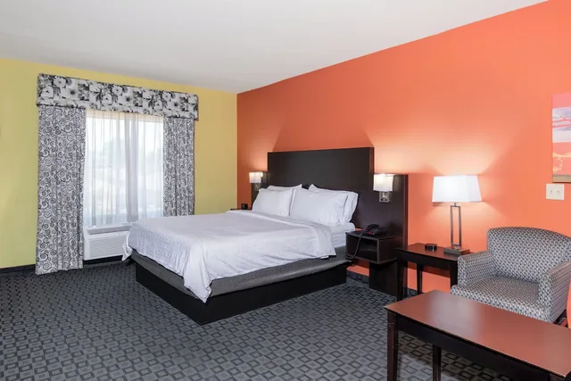 جناح بسرير كينج بمنطقة جلوس، Holiday Inn Garland 2/7