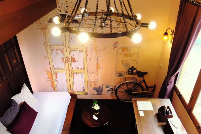 لوفت سوبيريور بسرير كوين مع أريكة، Old Capital Bike Inn(Ex Old Bangkok Inn) 5/10