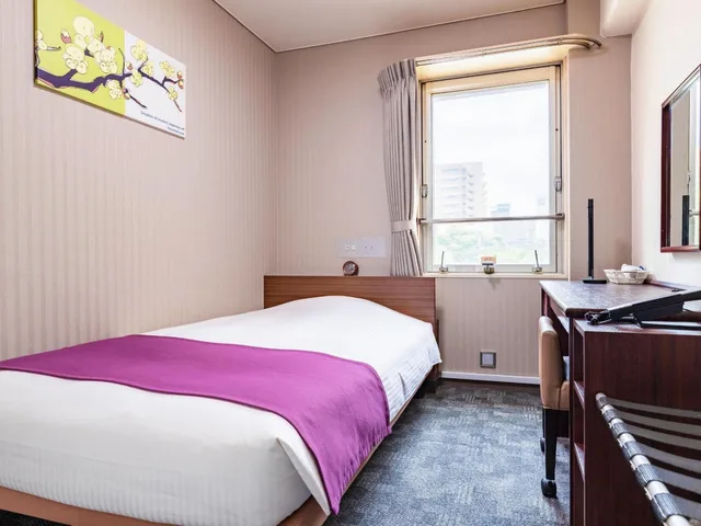Semi Room, Standard, Single, Semi Double Bed, Smoking، Central Hotel Okayama 1/2