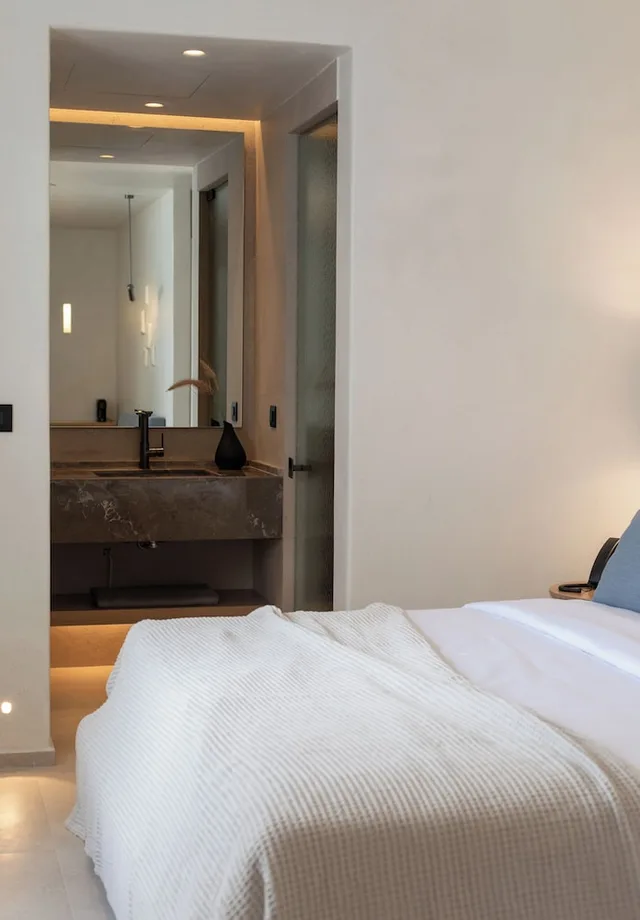 Private, Executive, Suite, Queen Bed, Sofa، Nuca Mykonos 3/6