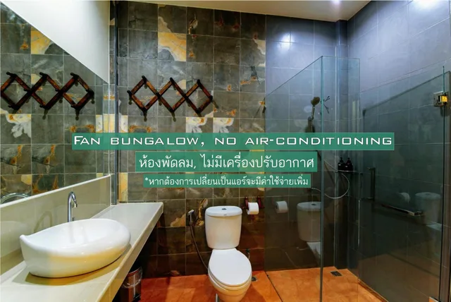 Bungalow, Twin Beds, with Fan، Phayamas Private Beach Resort 4/5