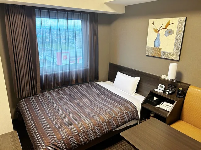 غرفة كومفورت مفردة بسرير مزدوج، Hotel Route Inn Toyama Inter 1/9