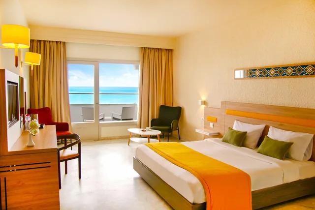 غرفة قياسية مفردة بإطلالة على البحر، Sol Azur Beach Congress 1/1