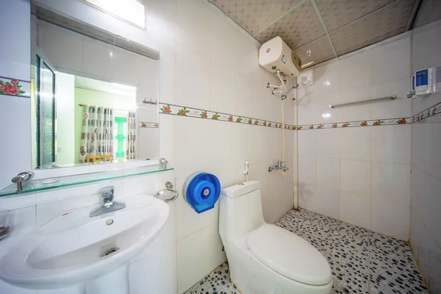 غرفة ديلوكس بسرير كينج وسرير كوين، Tam Coc Tuan Minh Homestay 8/10