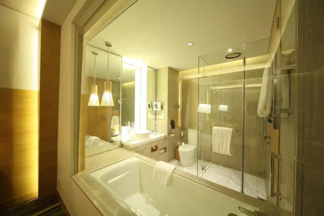 Bamboo, Deluxe, King Bed، BeiJing Qianyuan Hotel 9/10