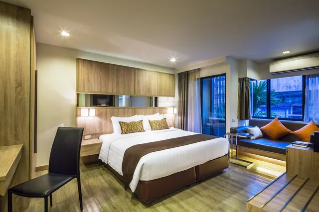 غرفة ديلوكس بسرير كينج، Pacific Park Hotel And Residence 1/3