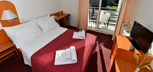 غرفة قياسية بسرير مزدوج بإطلالة على المتنزه بشرفة، Hotel Alkar 6/10