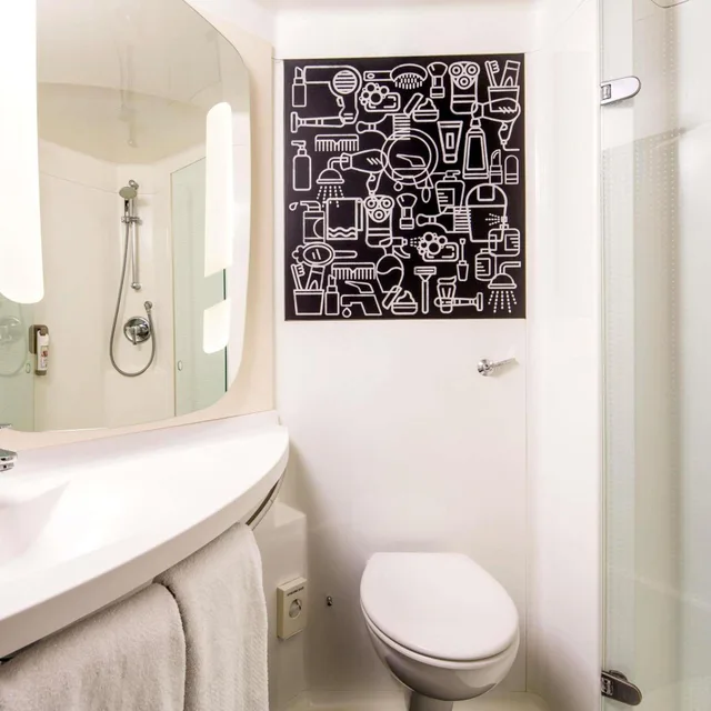 غرفة عائلية بسريرين منفصلين، ibis London Wembley 10/10