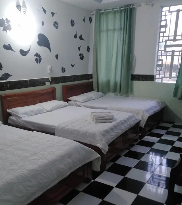 غرفة عائلية ثلاثية بسريرين مزدوجين، Sao Mai Hotel 1/1