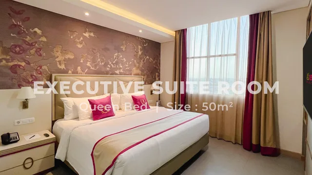 جناح تنفيذي بسرير كينج مع أريكة، Leedon Hotel & Suites Surabaya 1/2