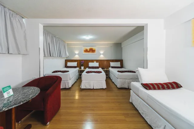 غرفة رباعية قياسية، Hotel Nacional Inn Curitiba Estacao Shopping 5/7
