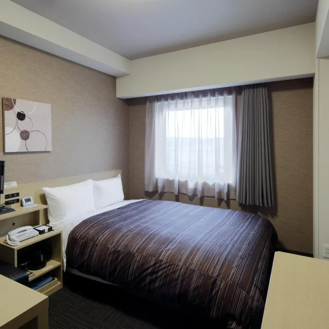 غرفة بسرير نصف مزدوج للمدخنين، Hotel Route-Inn Kanuma Inter 2/11