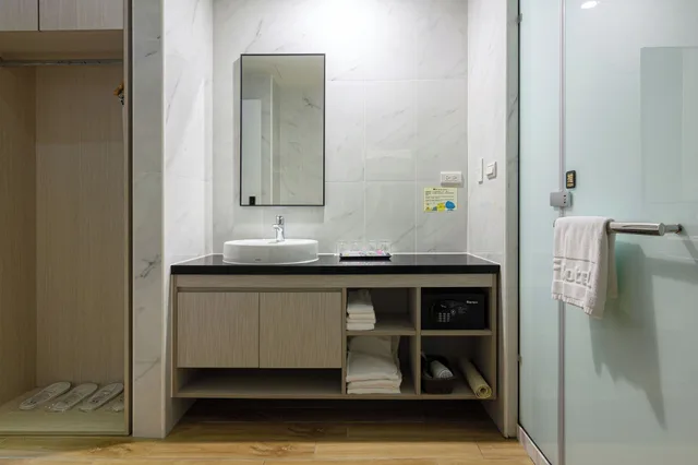 غرفة كلاسيكية رباعية بسريرين مزدوجين، F Hotel Luzhou Taipei 4/6