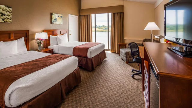 غرفة بسريرين كوين، Best Western Adams Inn Quincy-Boston 2/3