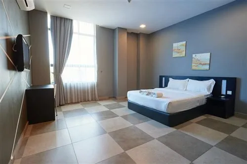 غرفة ديلوكس بسرير مزدوج، Elite Hotel Muar 1/2