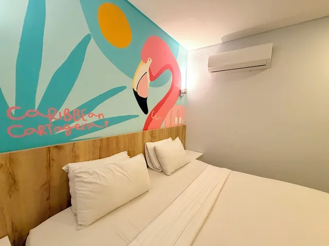 غرفة قياسية بسريرين منفصلين، Hotel Caribbean Cartagena 10/10