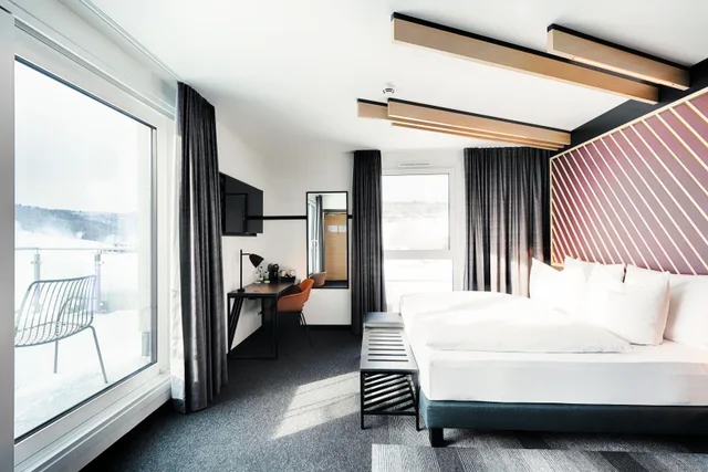 غرفة مفردة بسرير مزدوج، B&b Hotel Willingen 1/1