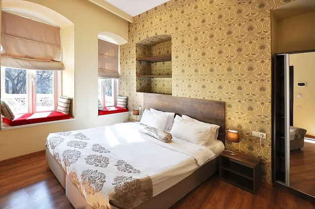 غرفة قياسية بسريرين منفصلين، Boutique Hotel Tekla Palace 6/6
