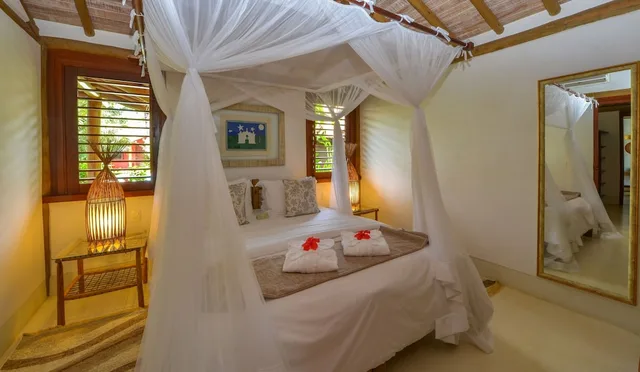فيلا عائلية بخمسة أسرّة وسرير كوين بغرفتي نوم، Villas De Trancoso 3/10