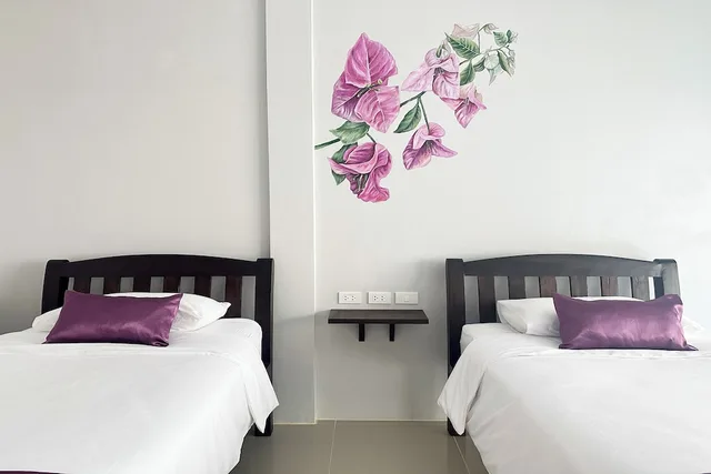 غرفة قياسية بسريرين منفصلين، Be Leaf Resort SHA 5/9
