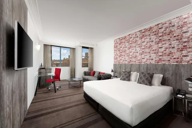 غرفة ديلوكس بسرير كينج، Rydges Sydney Central 2/8