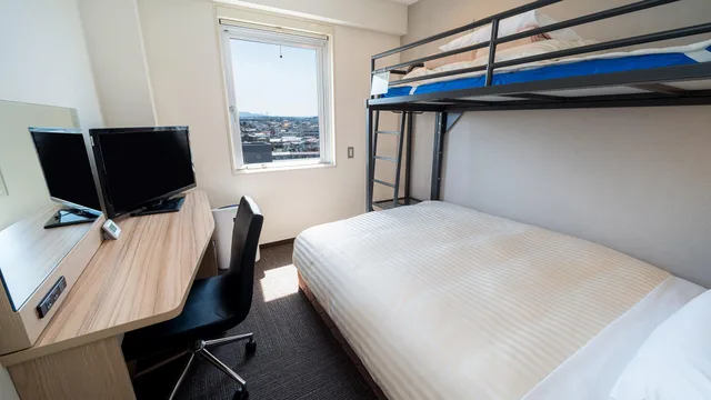 Room, Double or Single Bed, Bunk Bed، Super Hotel Hachinohe Nagayokocho 1/1